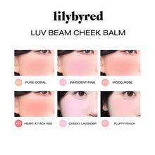 Load image into Gallery viewer, Lilybyred Luv Beam Cheek Balm