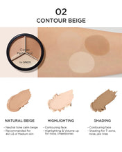 Load image into Gallery viewer, The Saem Cover Perfection Triple Pot Concealer